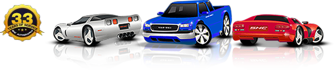 car and truck banner