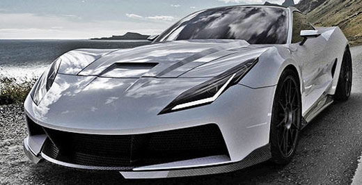 Corvette auto body kit